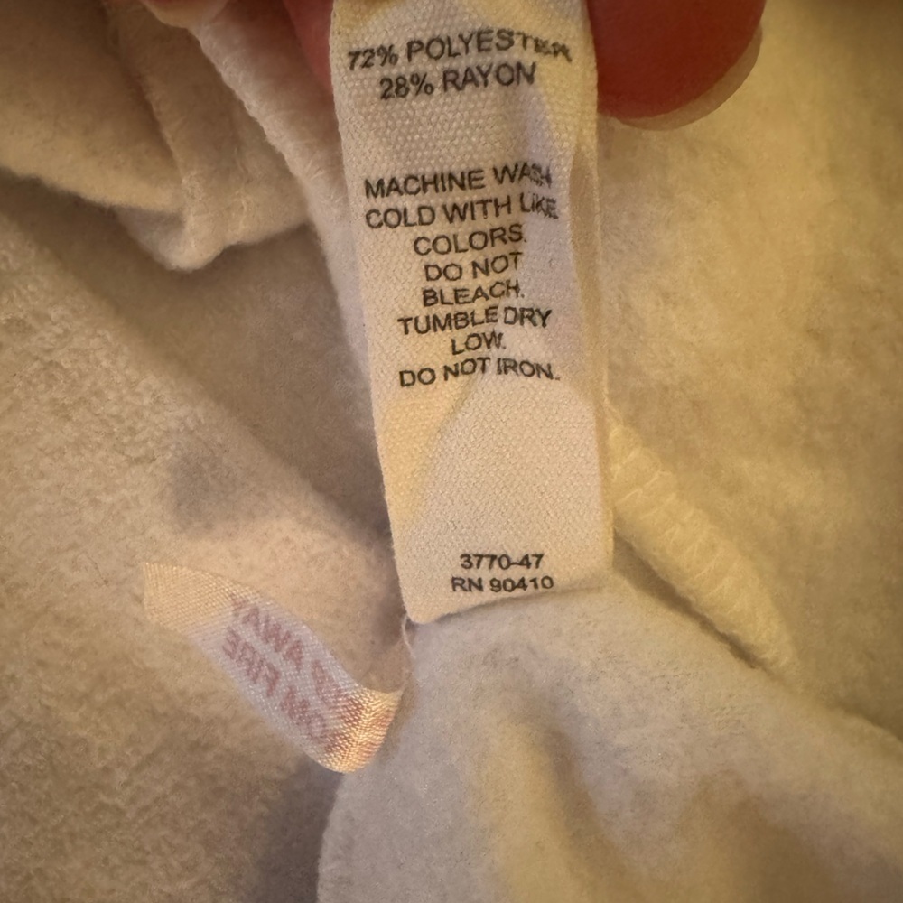Bliss Cozy Cream Robe - Picture 7 of 7